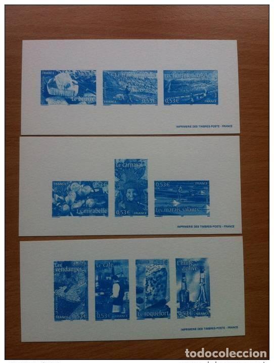 Briefmarken: FRANCE 2006 - GRABADOS PUBLICADOS 3882 A 3891 RETRATOS DE REGIONES FRANCIA PARA VIVIR