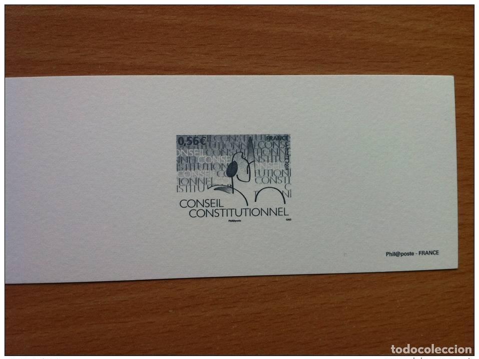 Briefmarken: FRANCIA 2009 - GRABADOS 50 A&Ntilde;OS DEL CONSEJO CONSTITUCIONAL 4347