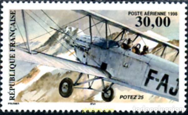 Sellos: 142654 MNH FRANCIA 1998 AVION