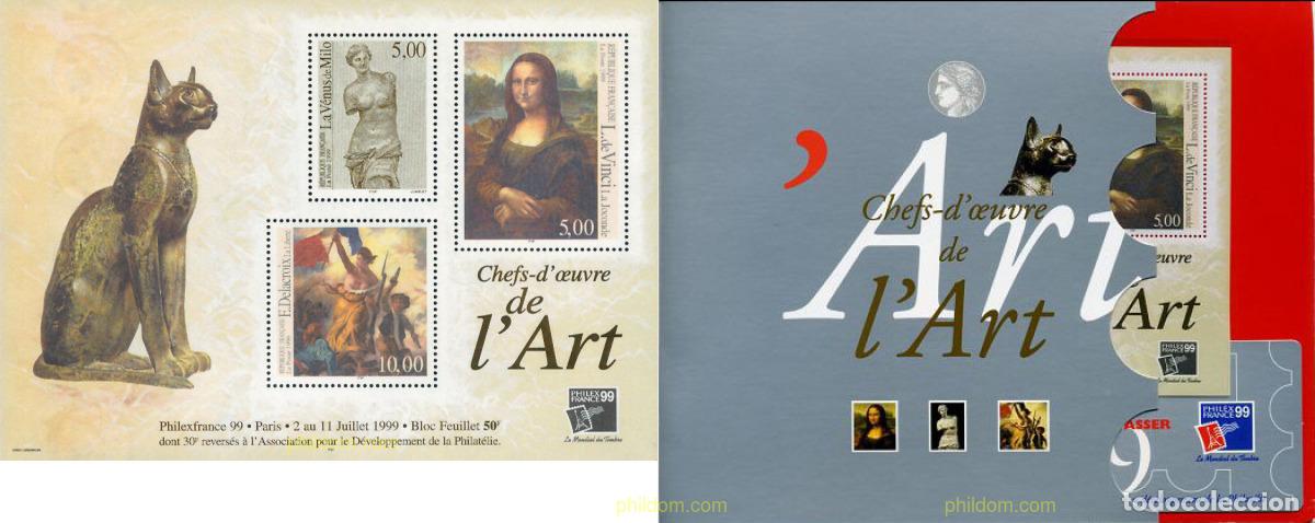 Sellos: 210468 MNH FRANCIA 1999 PHILEXFRANCE 99. EXPOSICION FILATELICA INTERNACIONAL EN PARIS