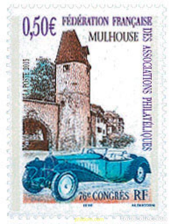 Sellos: 126360 MNH FRANCIA 2003 76 CONGRESO DE LA FEDERACION FRANCESA DE ASOCIACIONES FILATELICAS