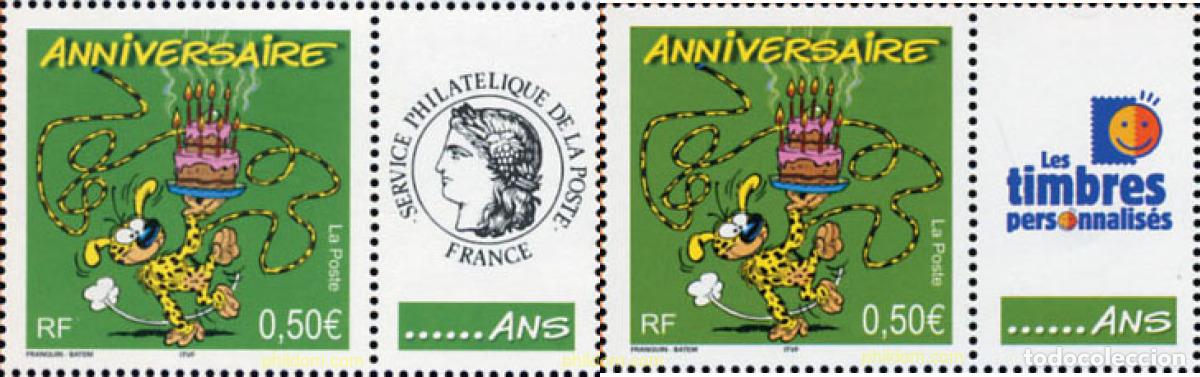 Sellos: 165547 MNH FRANCIA 2003 SELLOS CON MENSAJE