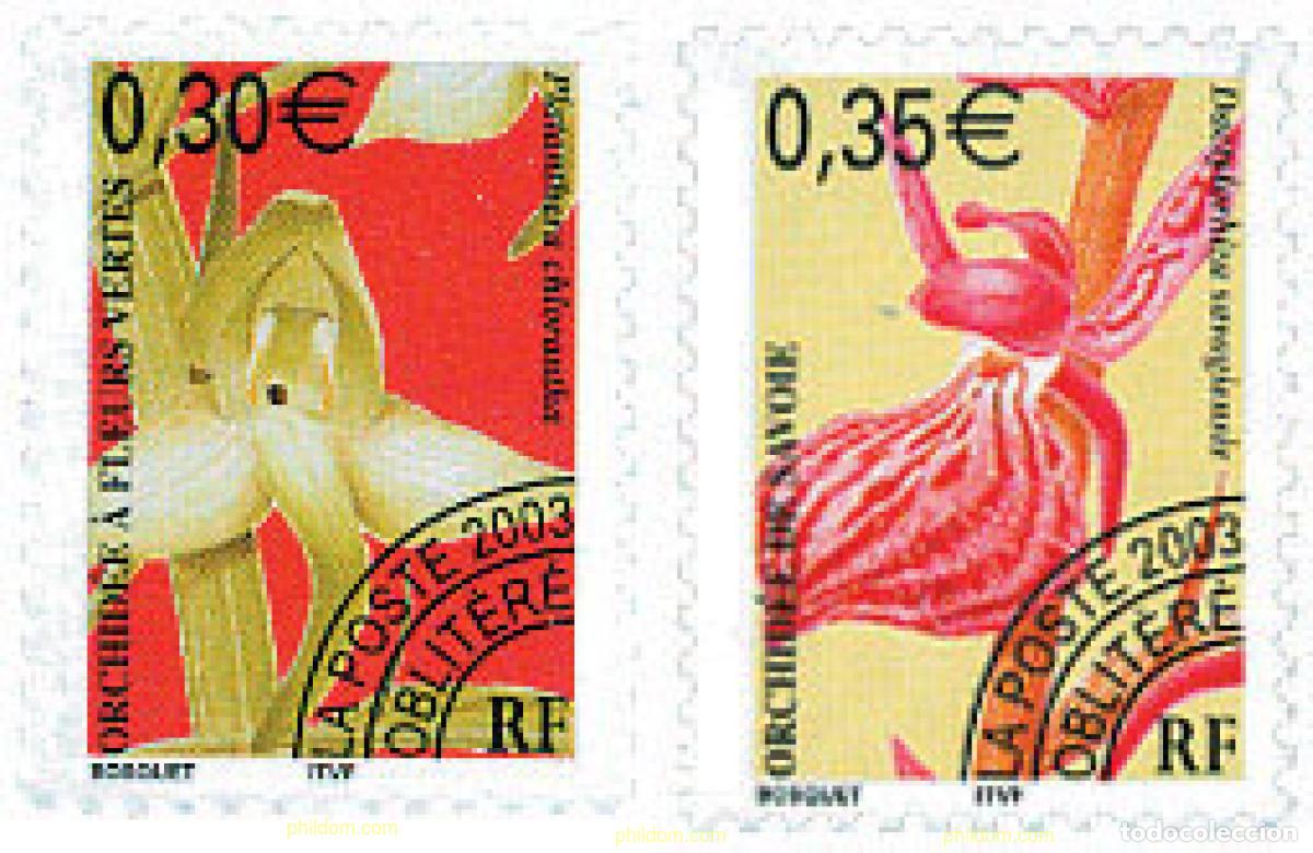 Sellos: 127555 MNH FRANCIA 2003 ORQUIDEAS