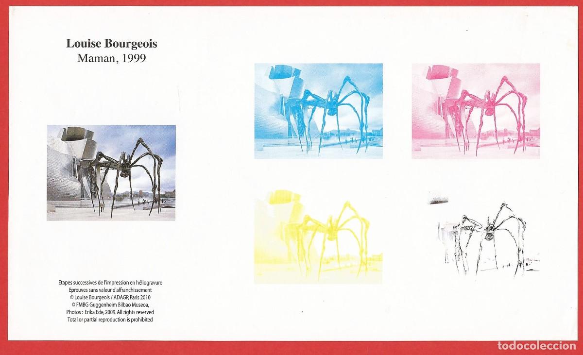 Sellos: Francia 2010 - Prueba de artista Louise Bourgeois - Mi 4946 - YT 4492 - MNH**
