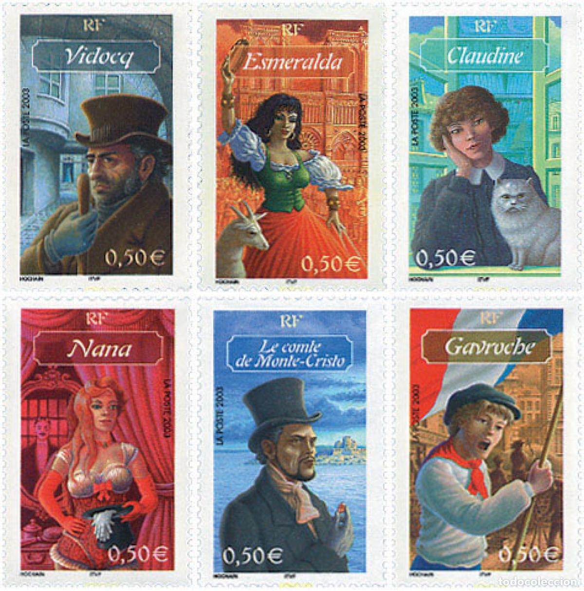 Sellos: 130240 MNH FRANCIA 2003 PERSONAJES CELEBRES