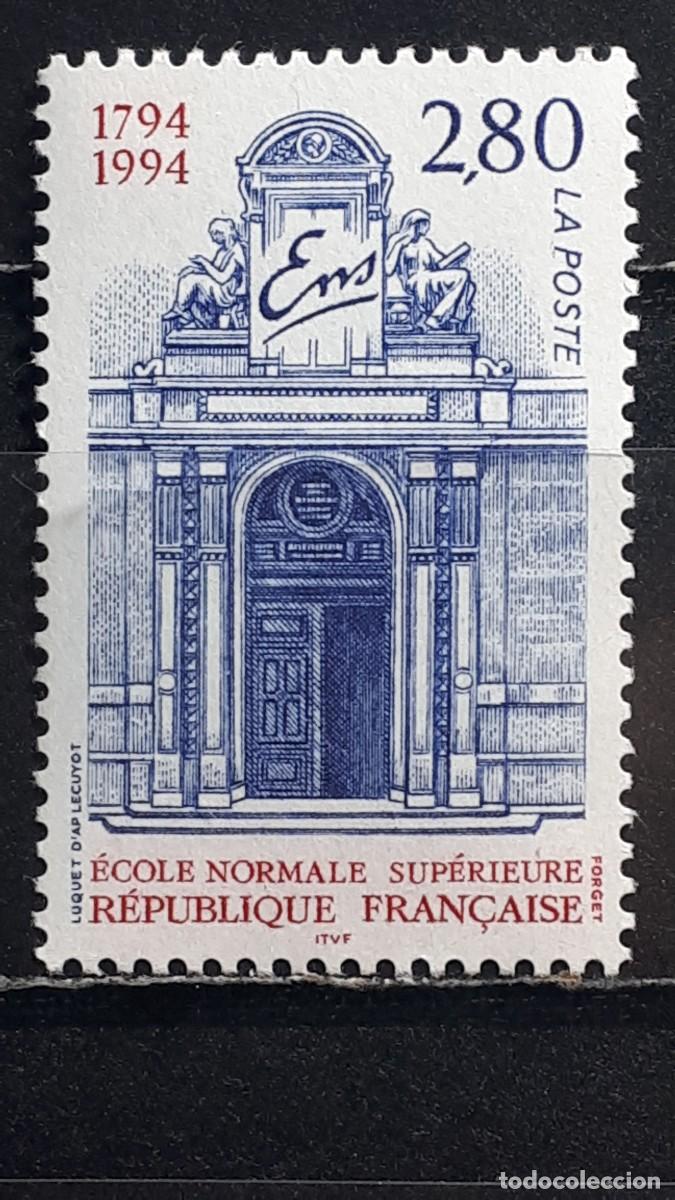 Sellos: FRANCIA. A&Ntilde;O 1994. **. YVERT 2907