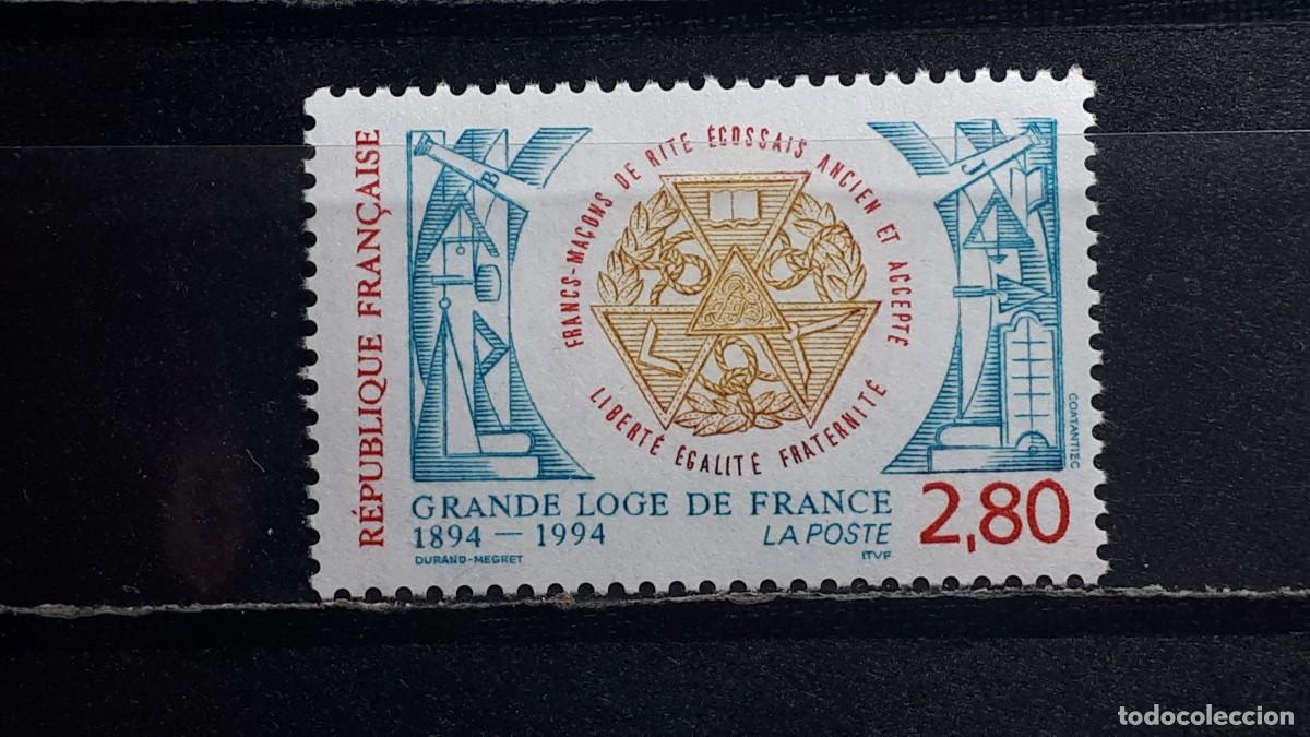 Sellos: FRANCIA. A&Ntilde;O 1994. **. YVERT 2912