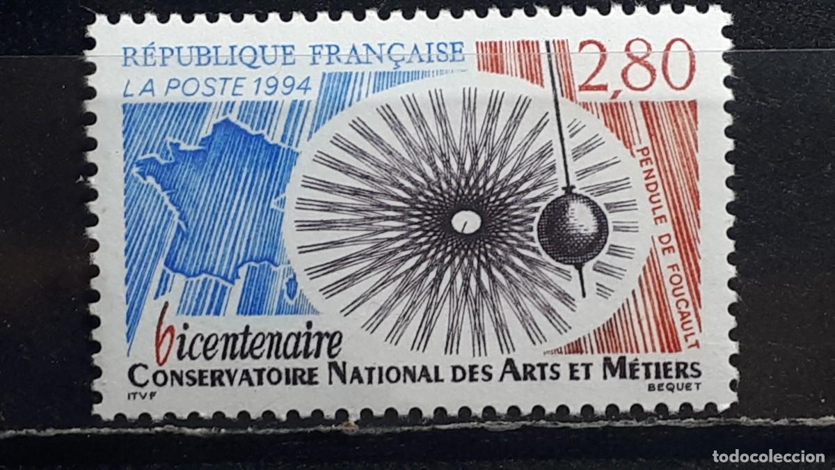 Sellos: FRANCIA. A&Ntilde;O 1994. **. YVERT 2904