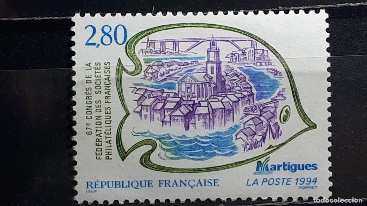 Sellos: FRANCIA. A&Ntilde;O 1994. **. YVERT 2885