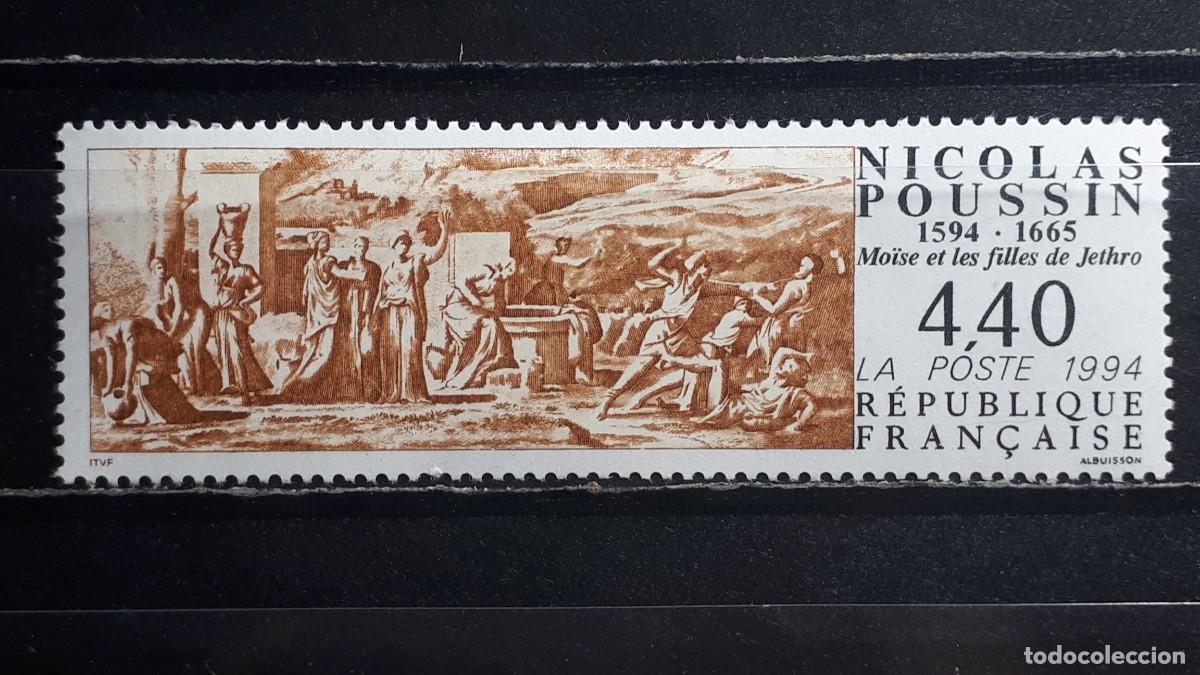 Sellos: FRANCIA. A&Ntilde;O 1994. **. YVERT 2896
