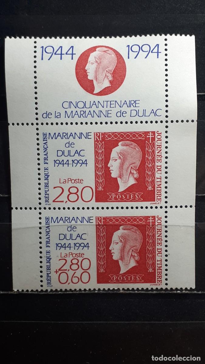 Sellos: FRANCIA. A&Ntilde;O 1994. **. YVERT P2864A
