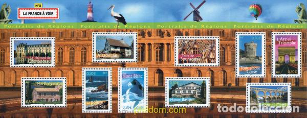Timbres: 133156 MNH FRANCIA 2003 TURISMO