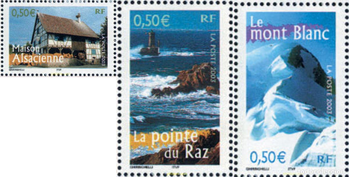Sellos: 593341 MNH FRANCIA 2003 TURISMO