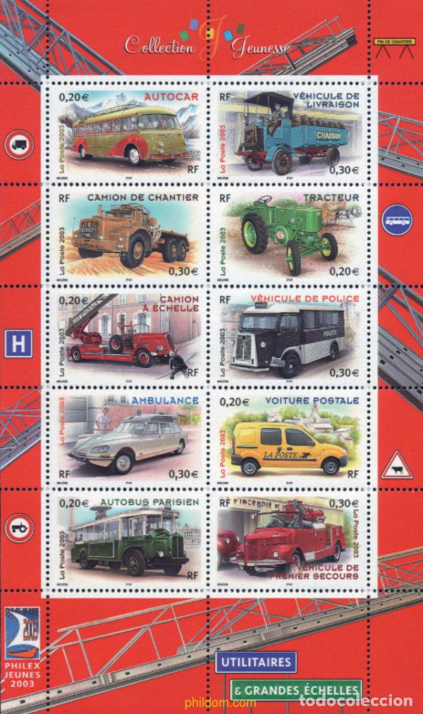 Sellos: 136279 MNH FRANCIA 2003 PHILEXJEUNES 2003. EXPOSICION FILATELICA INTERNACIONAL