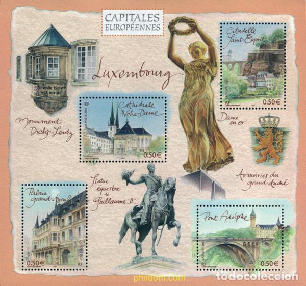Sellos: 137012 MNH FRANCIA 2003 CAPITALES EUROPEAS - LUXEMBURGO