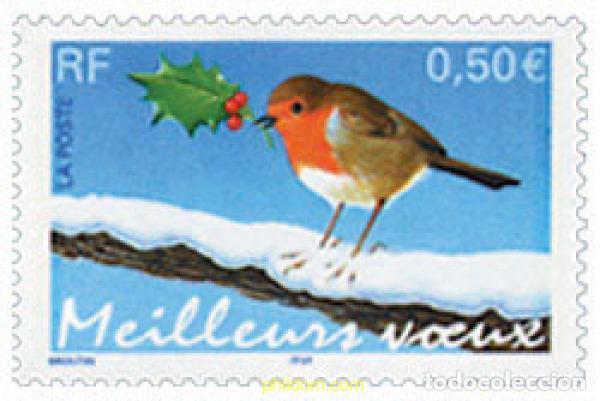 Sellos: 137011 MNH FRANCIA 2003 NAVIDAD