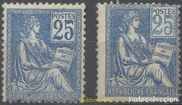 Sellos: 656444 HINGED FRANCIA 1900 ALEGORIA