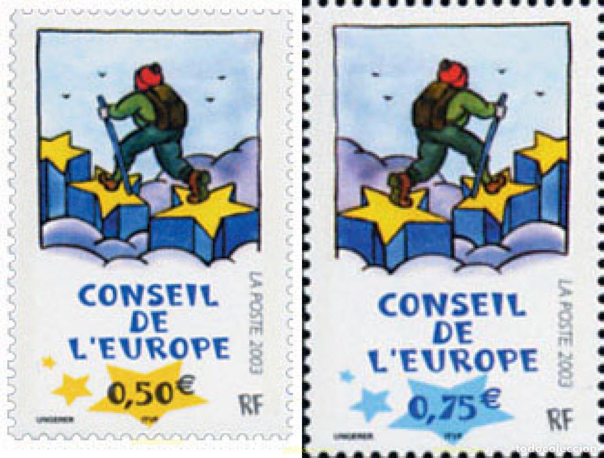 Sellos: 142685 MNH FRANCIA 2003 CONSEJO DE EUROPA