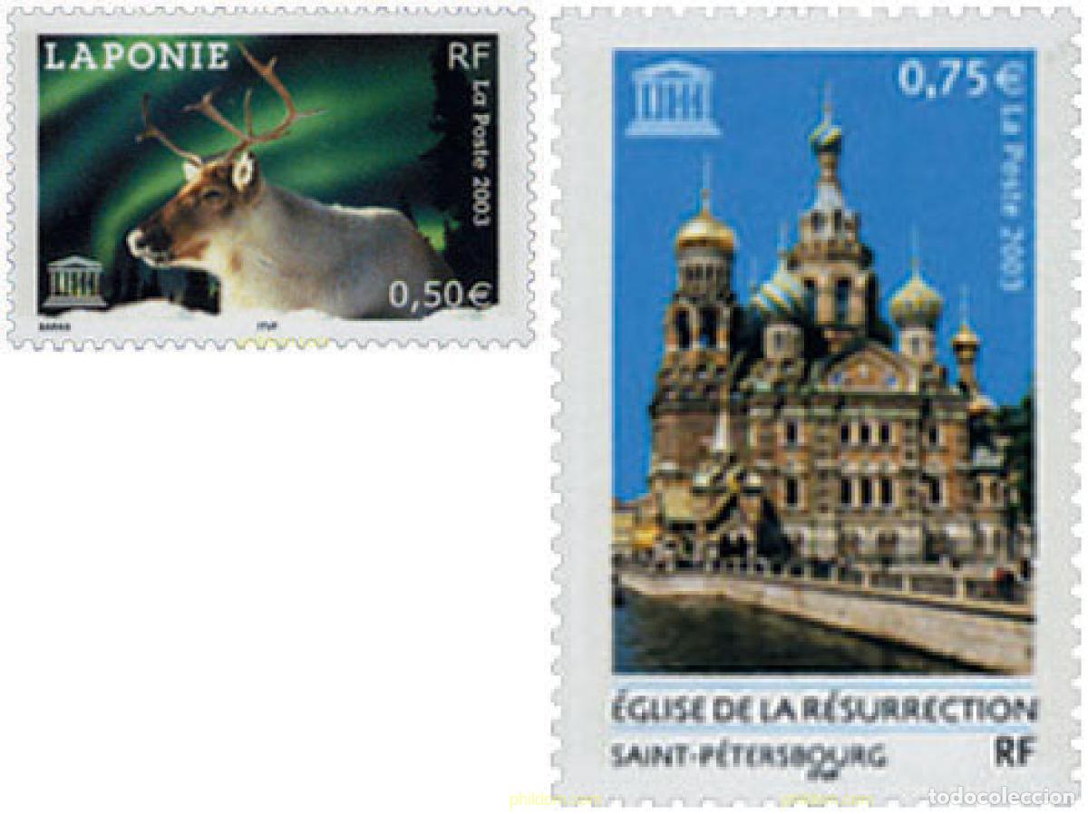 Sellos: 142984 MNH FRANCIA 2003 PATRIMONIO UNIVERSAL