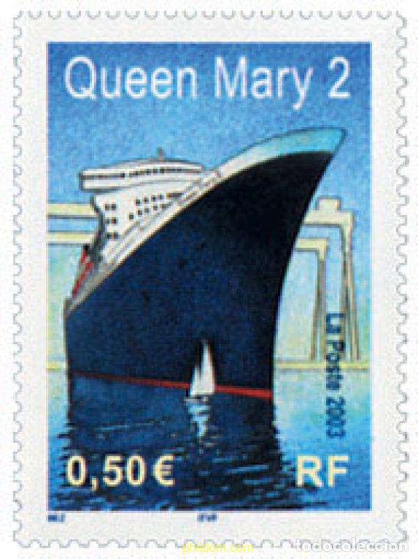 Sellos: 142985 MNH FRANCIA 2003 BARCO