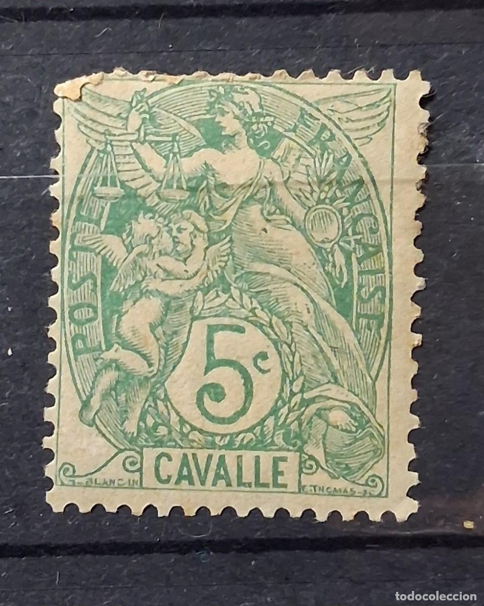 Sellos: FRANCIA, CAVALLE, 1902, CAT.YT.10.