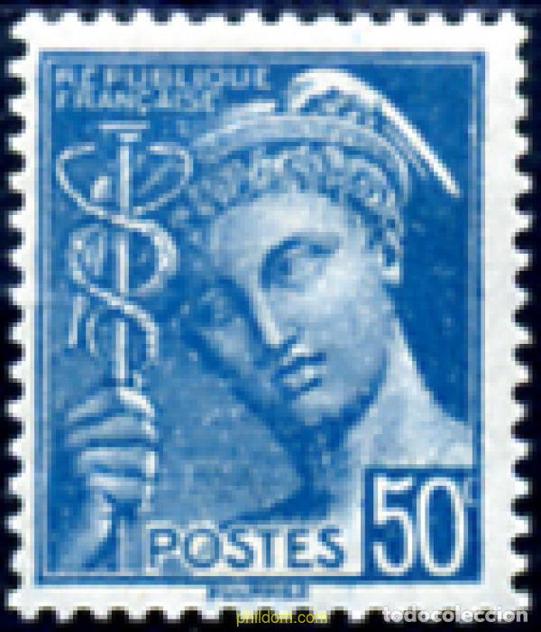 Sellos: 148145 MNH FRANCIA 1942 MERCURIO