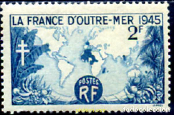 Sellos: 148181 MNH FRANCIA 1946 FRANCIA EN AMERICA DEL NORTE