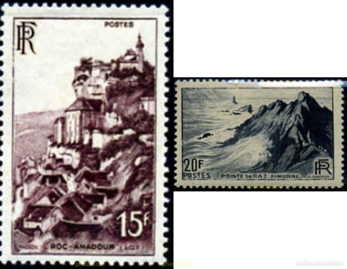 Sellos: 148183 MNH FRANCIA 1946 MONUMENTOS Y LUGARES