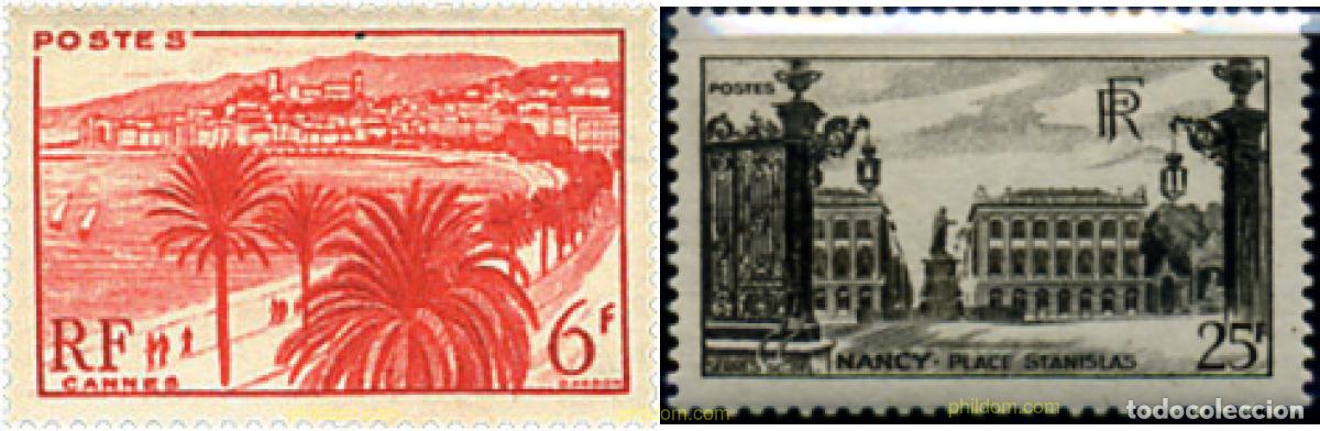 Sellos: 148194 MNH FRANCIA 1946 MONUMENTOS Y LUGARES