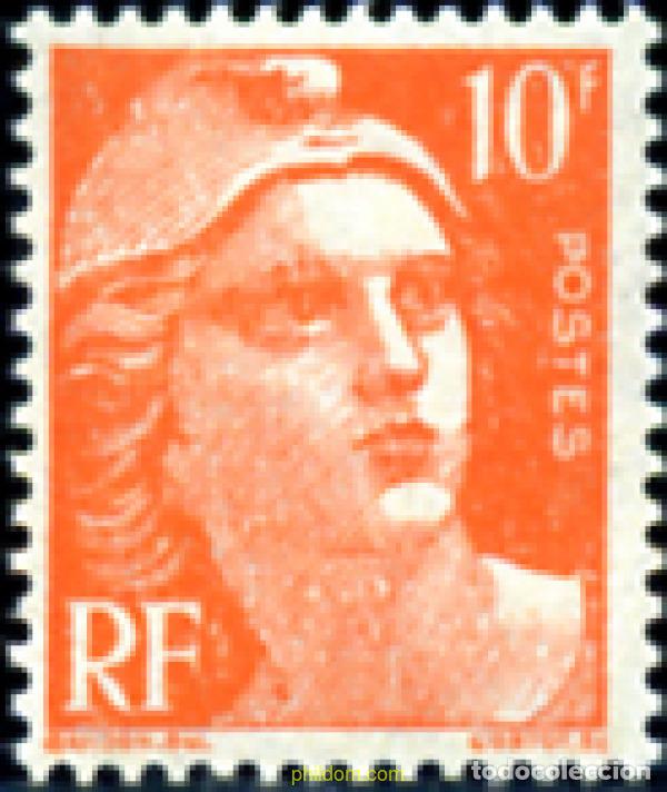 Sellos: 342482 MNH FRANCIA 1945 MARIANNE DE GANDON