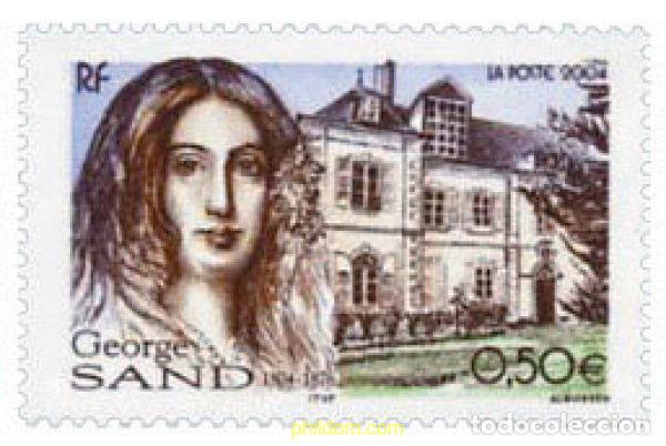 Sellos: 148755 MNH FRANCIA 2004 BICENTENARIO DEL NACIMIENTO DE GEORGE SAND
