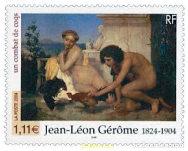 Sellos: 148767 MNH FRANCIA 2004 CENTENARIO DE LA MUERTE DE JEAN-LEON GEROME