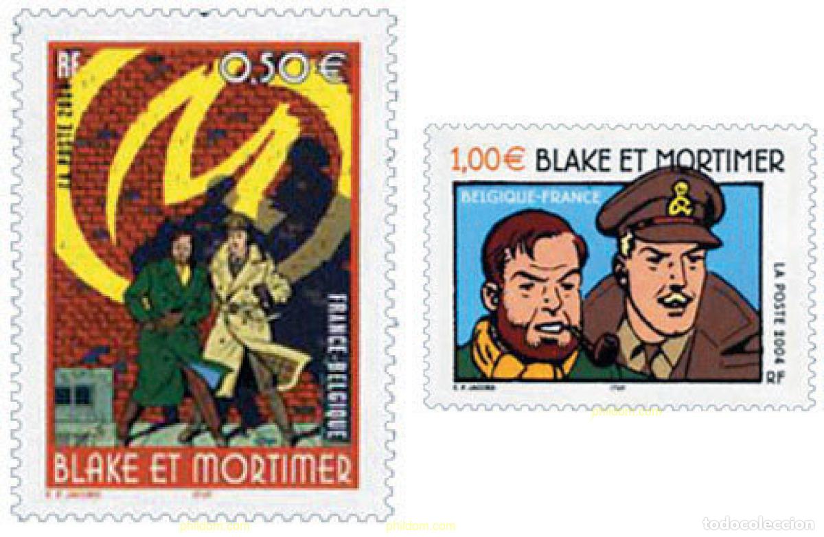 Sellos: 148776 MNH FRANCIA 2004 BLAKE Y MORTIMER