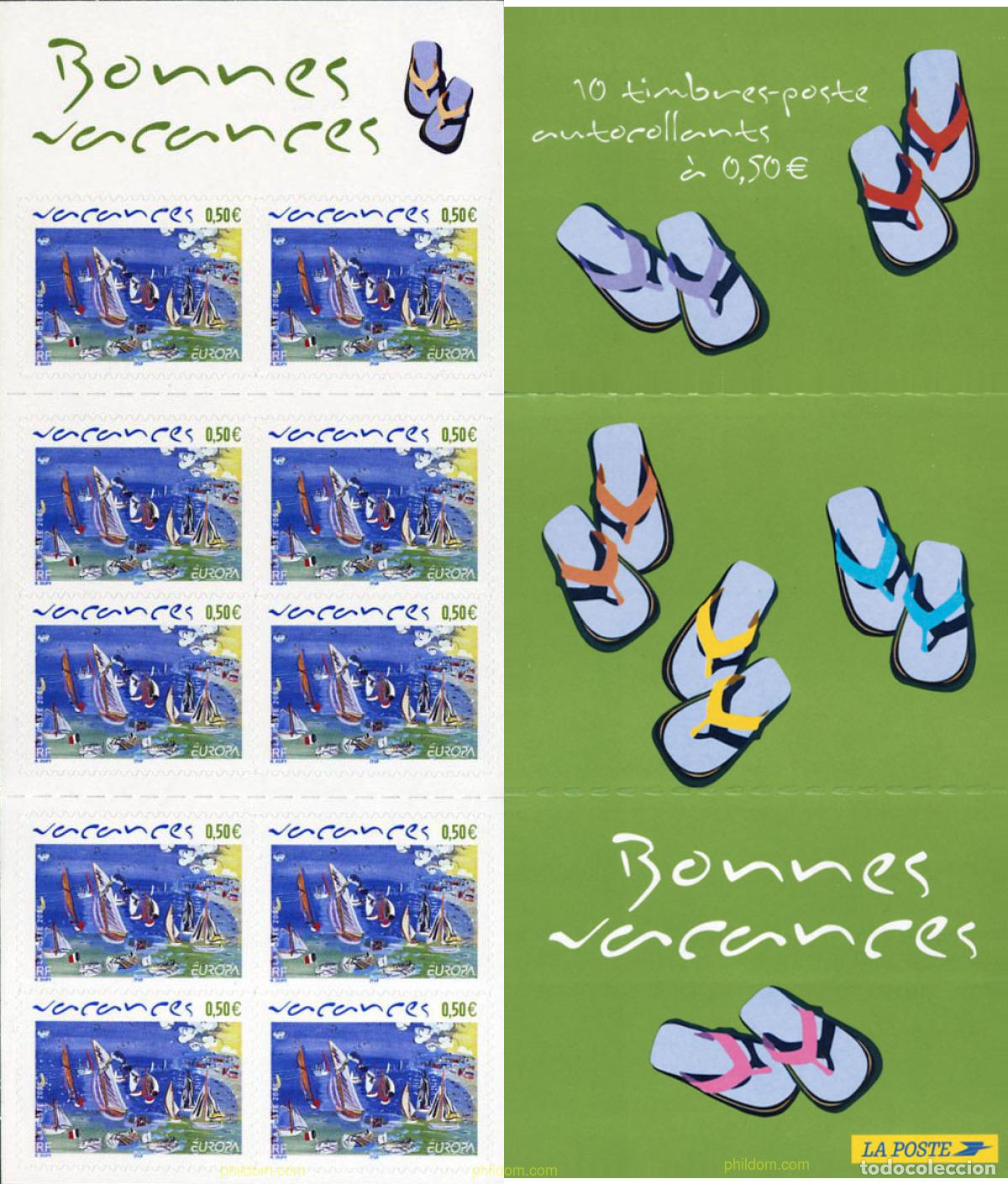 Sellos: 148778 MNH FRANCIA 2004 EUROPA CEPT. VACACIONES