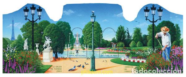 Sellos: 148780 MNH FRANCIA 2004 JARDINES