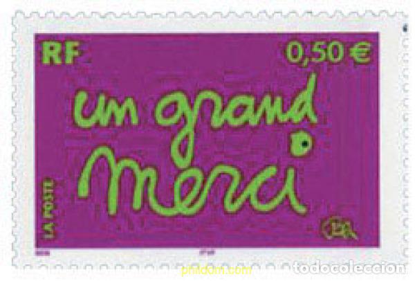 Sellos: 247761 MNH FRANCIA 2004 SELLOS CON MENSAJE