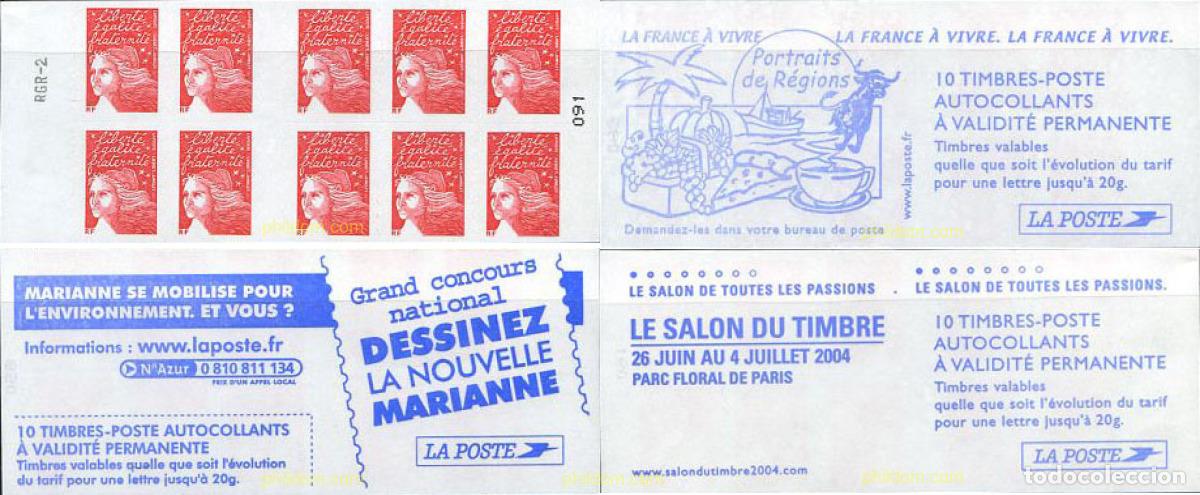Sellos: 215425 MNH FRANCIA 2004 FONDO MUNDIAL PARA LA LUCHA CONTRA ENFERMEDADES