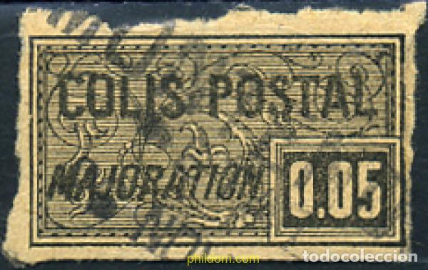 Sellos: 286467 USED FRANCIA 1918 PAQUETES POSTALES