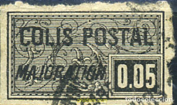 Sellos: 286456 USED FRANCIA 1918 PAQUETES POSTALES