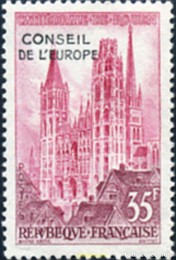 Sellos: 152951 MNH FRANCIA 1958 CATEDRAL DE RUAN