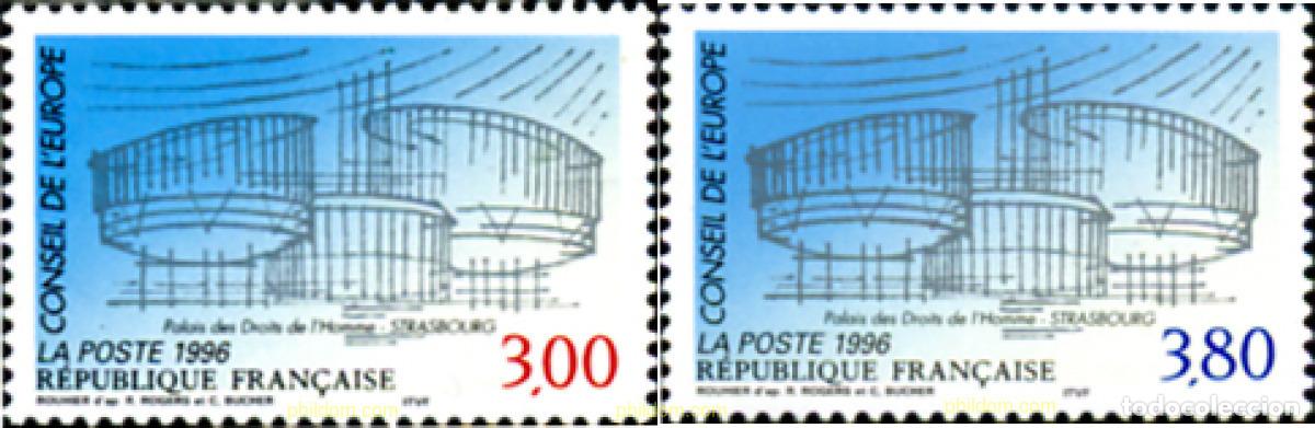 Sellos: 152979 MNH FRANCIA 1996 CONSEJO DE EUROPA