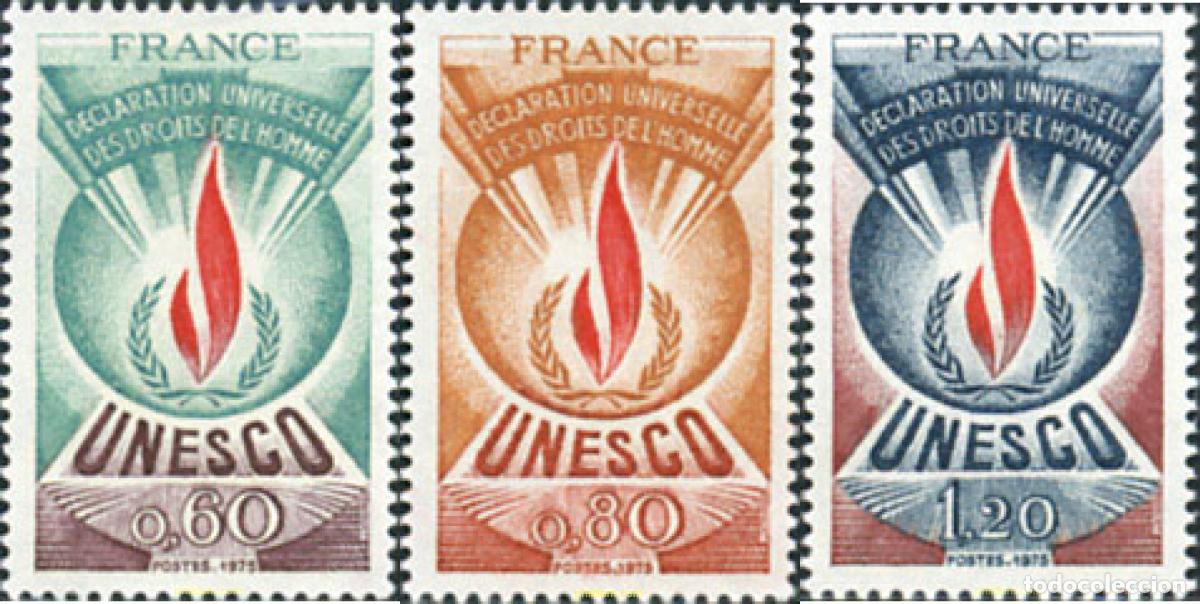 Selos: 152985 MNH FRANCIA 1975 UNESCO