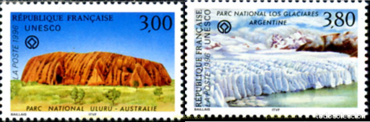 Selos: 153000 MNH FRANCIA 1996 PATRIMONIO UNIVERSAL