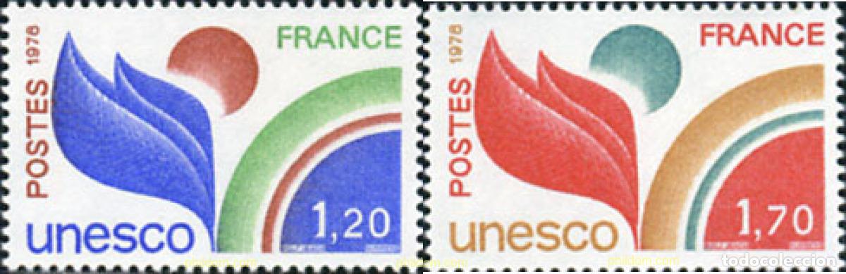 Sellos: 152987 MNH FRANCIA 1978 UNESCO
