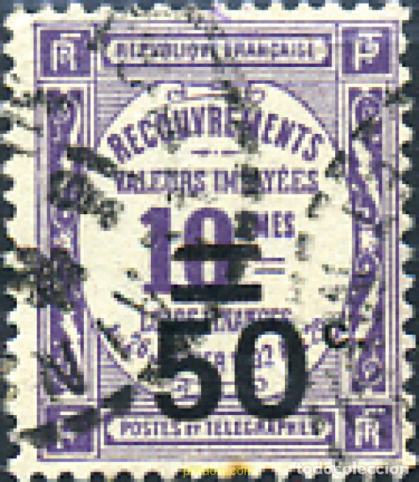 Sellos: 286472 USED FRANCIA 1926 CIFRA