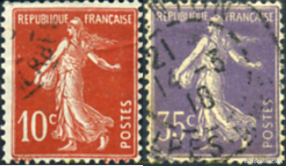 Sellos: 313581 USED FRANCIA 1906 SEMBRADORA