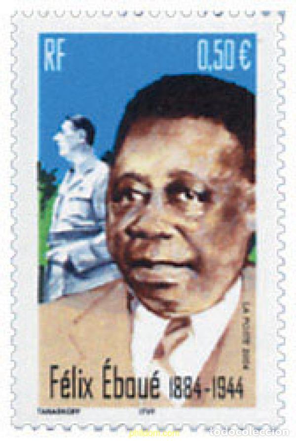 Sellos: 153237 MNH FRANCIA 2004 120 ANIVERSARIO DEL NACIMIENTO DE FELIX EBOUE