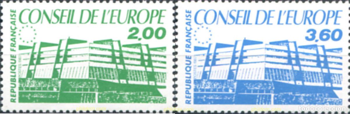 Sellos: 152973 MNH FRANCIA 1987 CONSEJO DE EUROPA