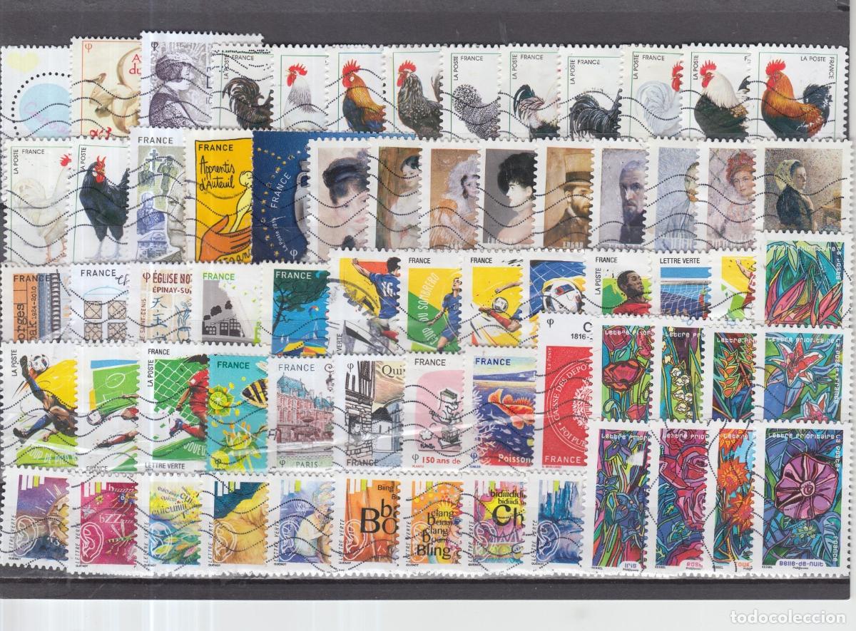 Sellos: francia 2016 lote sellos usados- 24/2