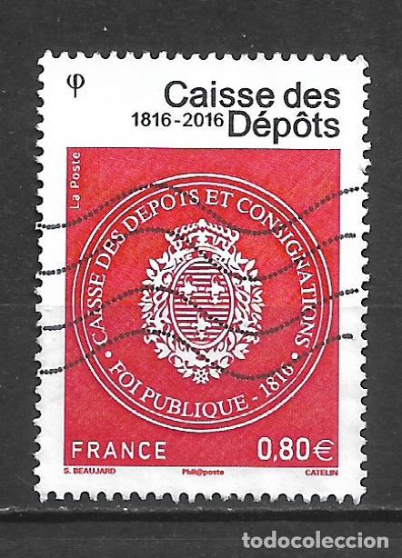 Sellos: francia 2016 sello usado fondos y depositos - 6/34